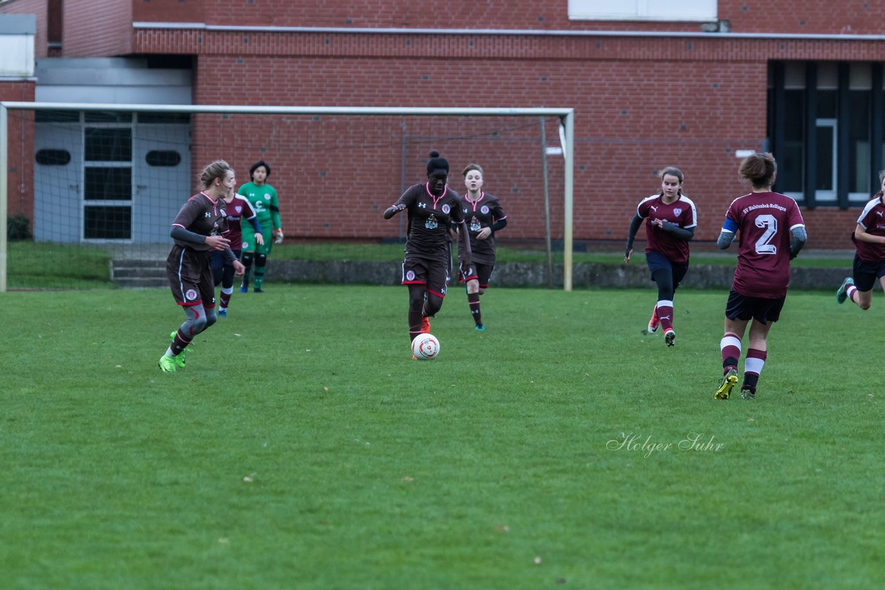 Bild 103 - C-Juniorinnen Halstenbek-Rellingen - St.Pauli : Ergebnis: 0:5